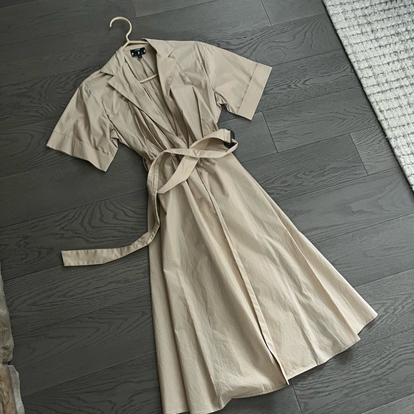 Lord & Taylor Trench Coat Dress - Picture 1 of 4
